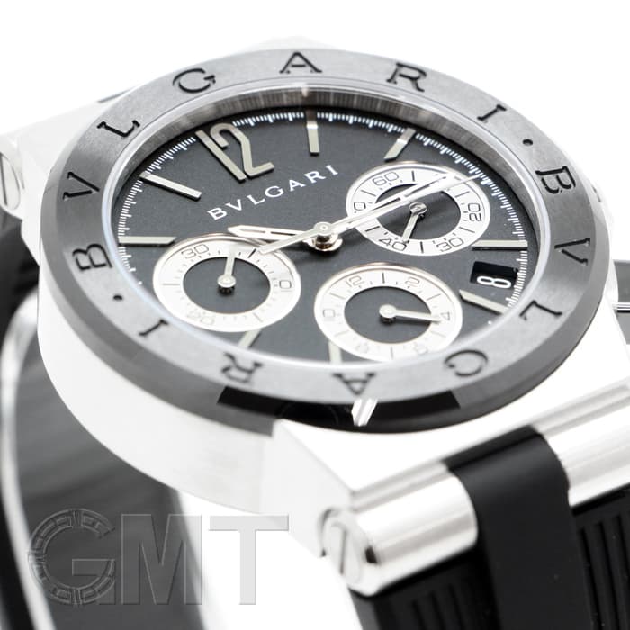 新品)BVLGARI ブルガリ ディアゴノ セラミック DG37BSCVDCH（商品ID