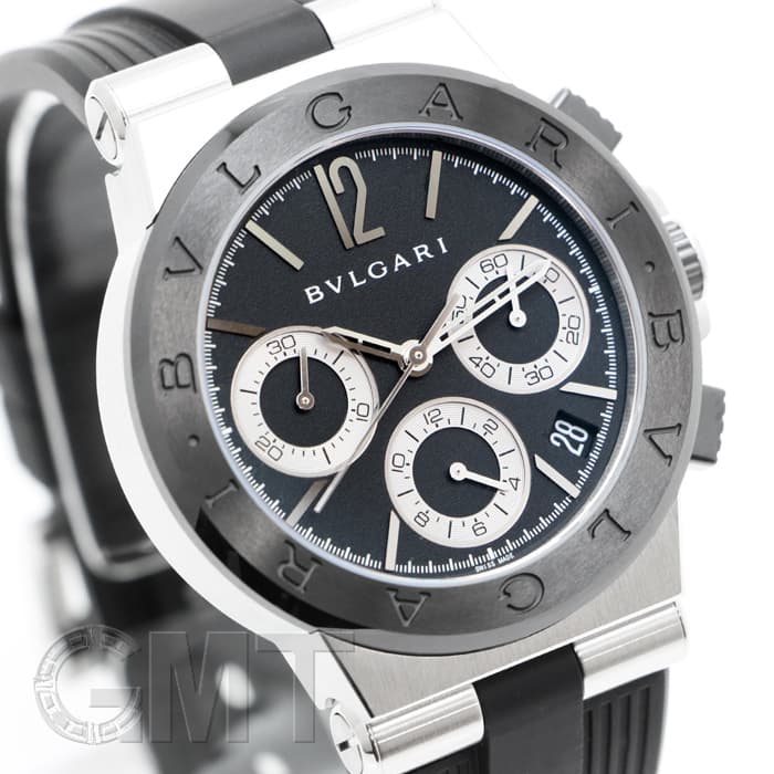 新品)BVLGARI ブルガリ ディアゴノ セラミック DG37BSCVDCH