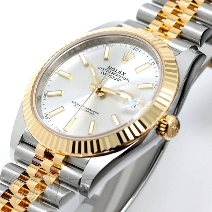 新品)ROLEX ロレックス デイトジャスト 41 126333 シルバー ジュビリー