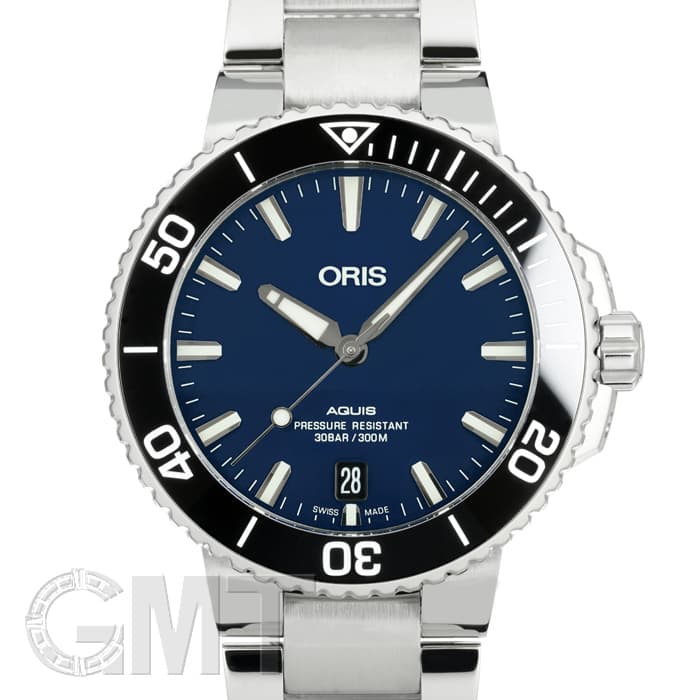 オリス 01 733 7732 4135 アクイスデイト 自動巻き 腕時計　最安 新品)ORIS オリス アクイス 733 7732 4135 M（商品ID：2717005025829