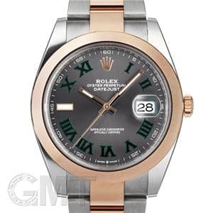 ROLEX ロレックス デイトジャスト 41 126301 グレー/グリーンローマ オイスターブレス メイン