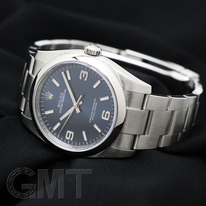 中古)ROLEX ロレックス オイスターパーペチュアル 116000 ブルー