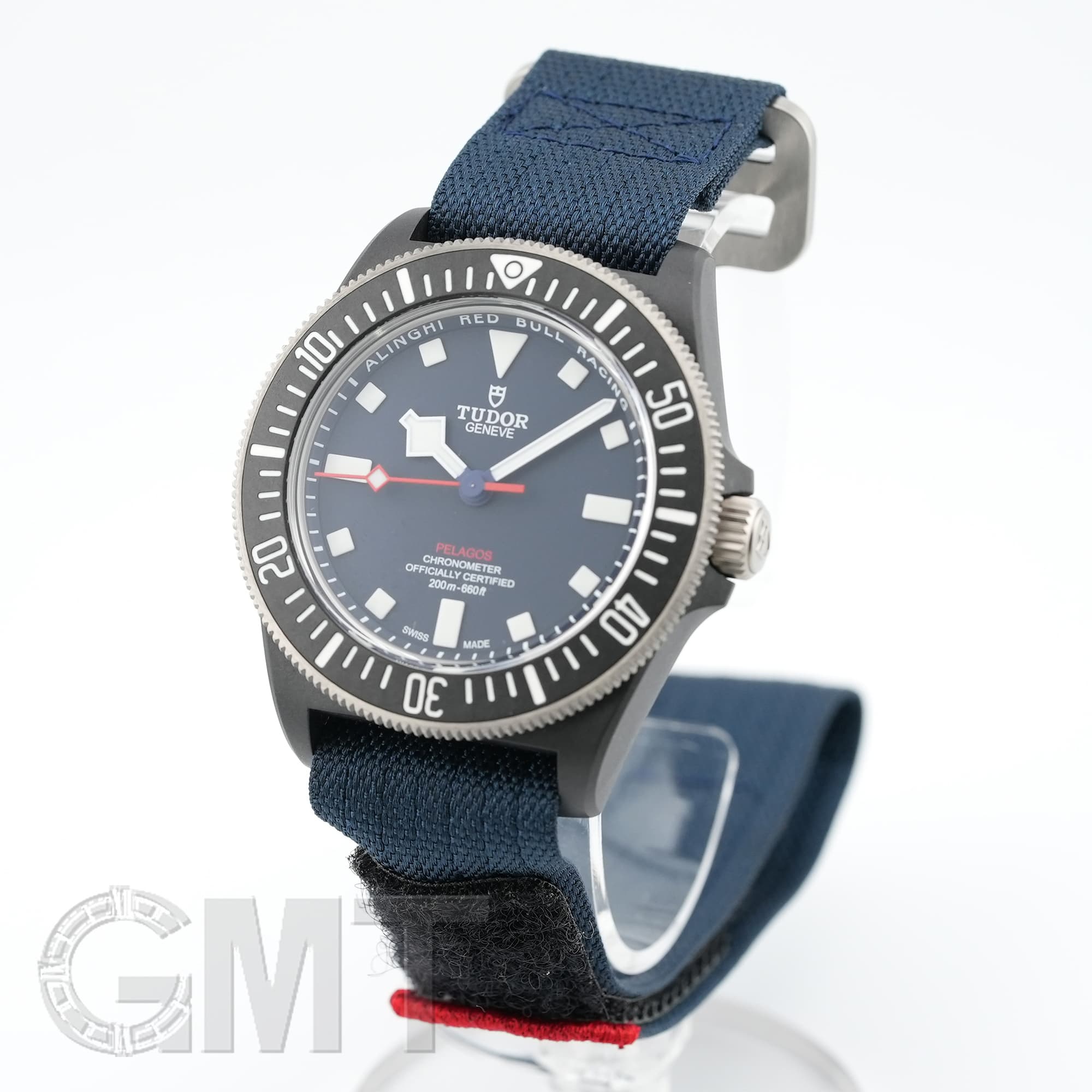チューダー tudor ぺラゴス FXD アリンギ純正ストラップ 中古)TUDOR チューダー ぺラゴス FXD アリンギ レッドブルレーシング