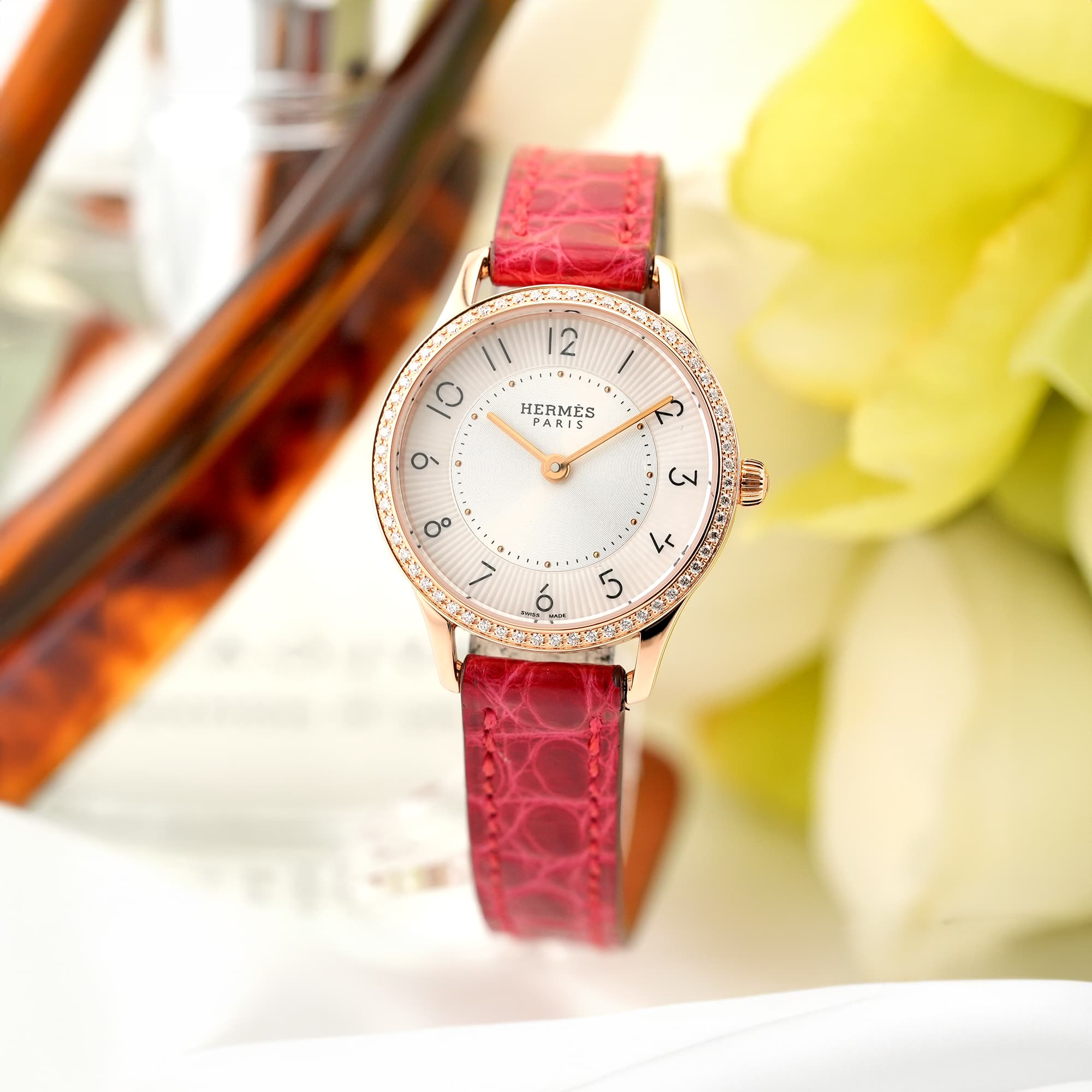 中古)HERMES エルメス スリム ドゥ エルメス CA2.171 041753WW00（商品