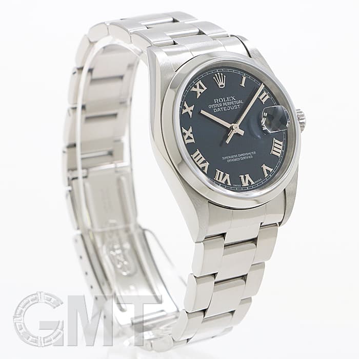 中古)ROLEX ロレックス デイトジャスト 16200 ブルーローマ F番（商品