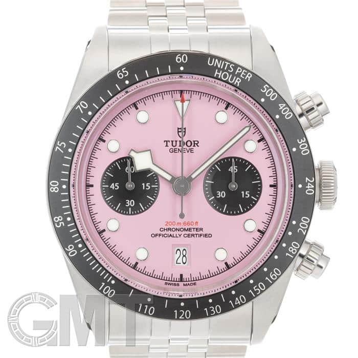TUDOR チューダー ブラックベイ クロノ ピンクダイヤル M79360N-0019