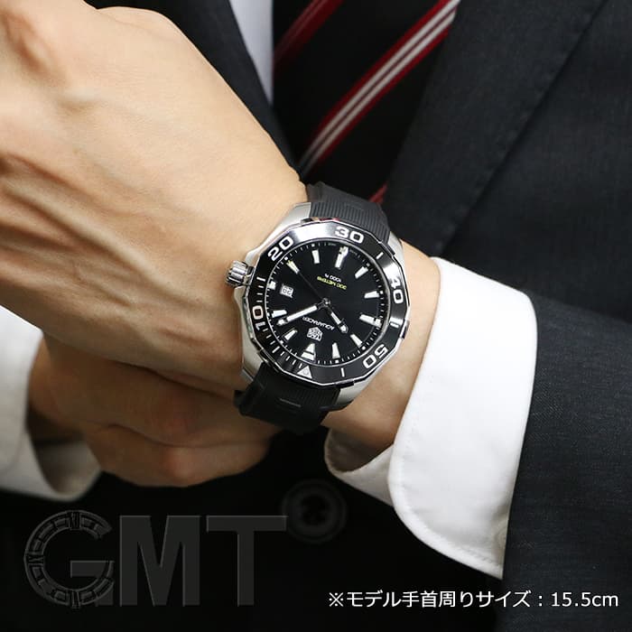 新品)TAG HEUER タグ・ホイヤー アクアレーサー ブラック 43mm WAY101A