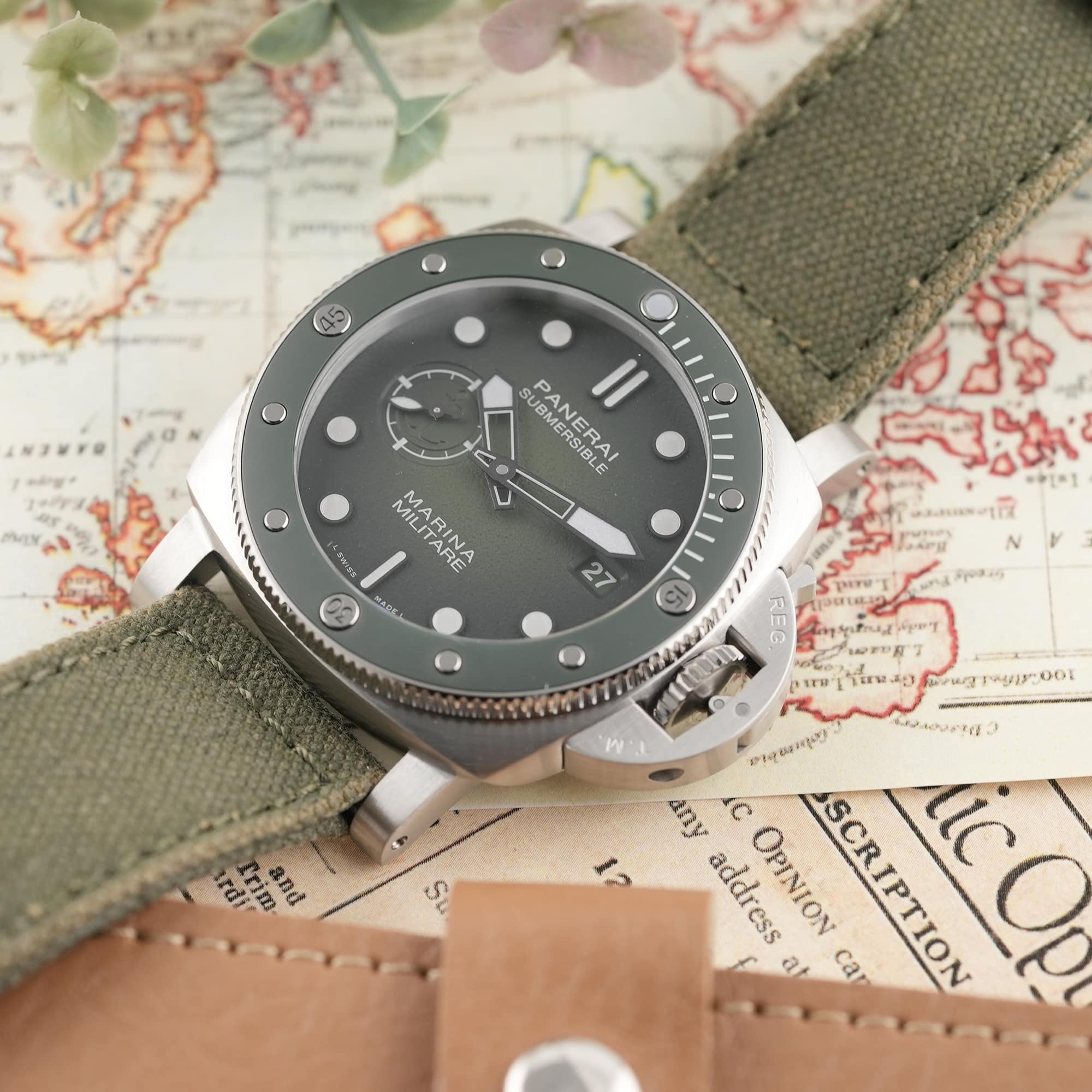 新品)OFFICINE PANERAI オフィチーネ パネライ サブマーシブル