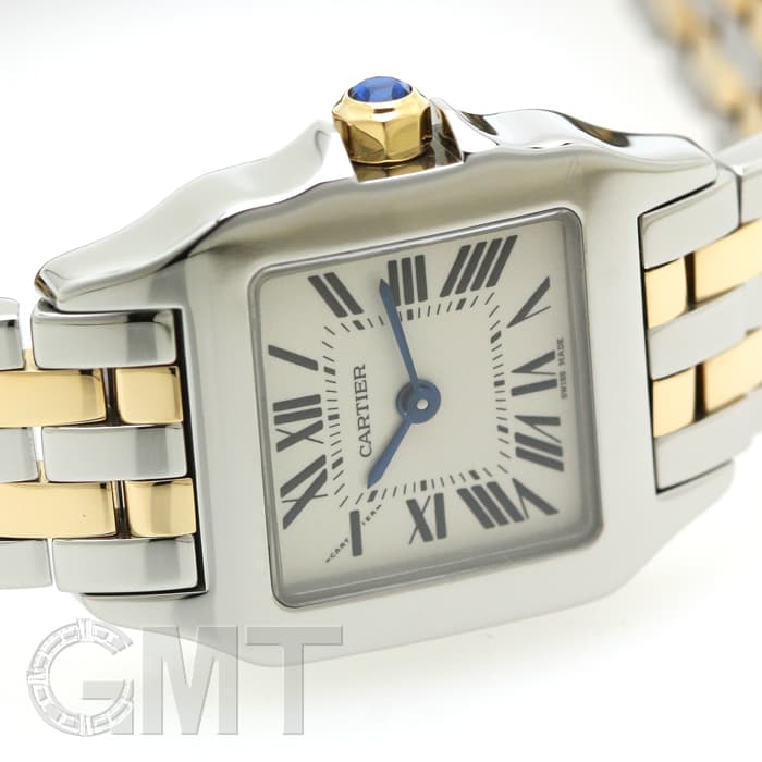 カルティエ　腕時計 中古)CARTIER カルティエ サントス ドゥモワゼル SM W25066Z6（商品ID