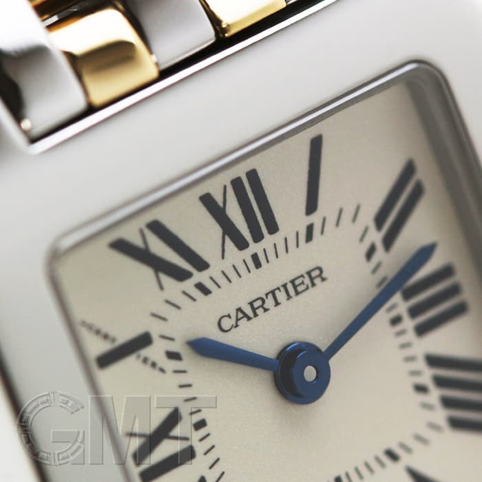 カルティエ CARTIER サントスドゥモワゼル レディース クォーツ 腕時計 SS/YG ホワイト文字盤 W25066Z6 中古 新入荷 CA0469 Cartier（カルティエ） サントスドゥモワゼル レディース クォーツ