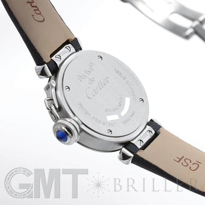 YU0035カルティエ Cartier W3140025ミスパシャ クォーツ 楽天市場】カルティエ Cartier ミスパシャ W3140025 SS/サテンレザー