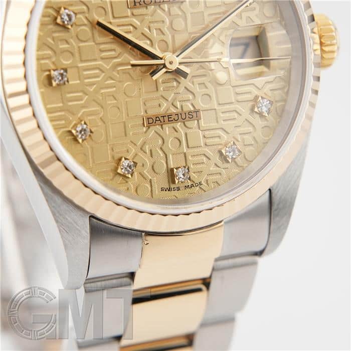 中古)ROLEX ロレックス デイトジャスト 16233G シャンパン