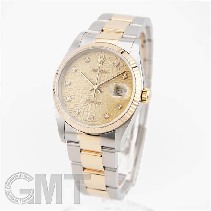 ROLEX ディトジャスト16233G　ブレスレット 中古)ROLEX ロレックス デイトジャスト 16233G シャンパン