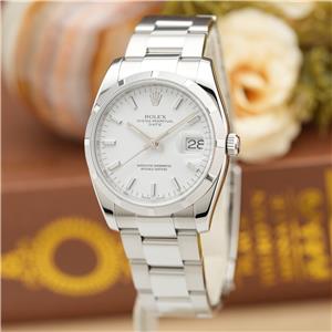 ROLEX ロレックス オイスターパーペチュアル デイト 115210 ホワイト メイン
