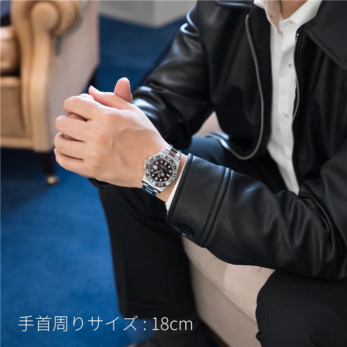 保証期間内 ROLEX GMTマスターII 116710LN 自動巻き 腕時計 中古)ROLEX 