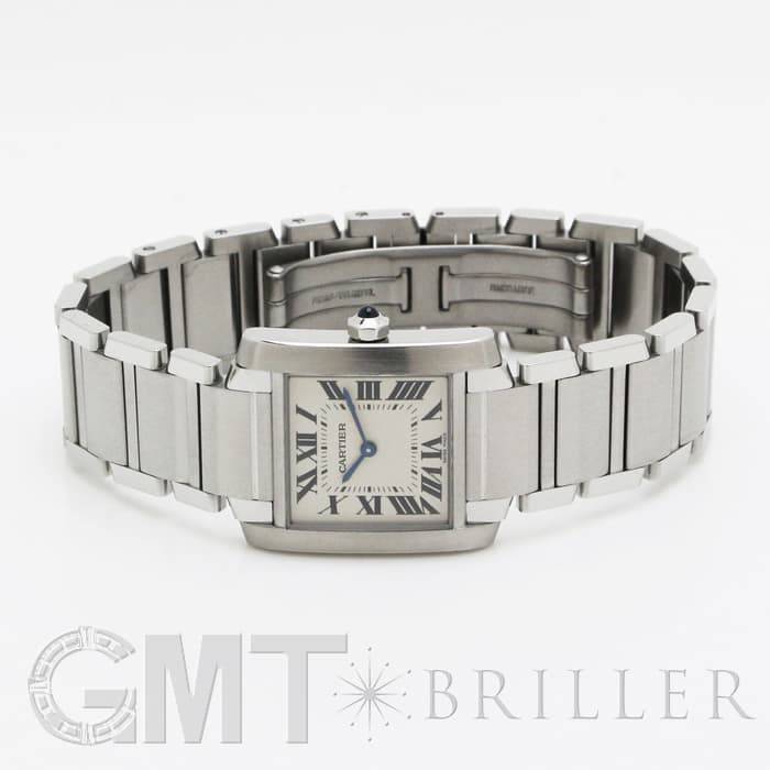カルティエ CARTIER タンクフランセーズ MM 腕時計 時計 ステンレススチール ボーイズ アイボリー系 WSTA0005 【中古】 楽天市場】カルティエ CARTIER タンクフランセーズ MM 腕時計 時計