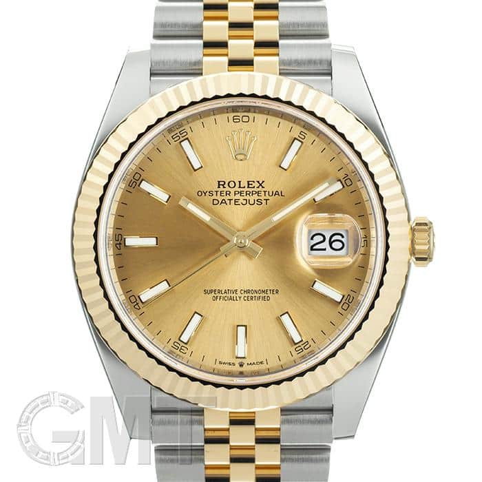 新品)ROLEX ロレックス デイトジャスト 41 126333 シャンパン