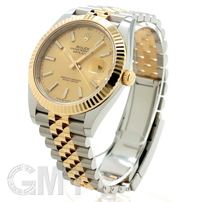 新品)ROLEX ロレックス デイトジャスト 41 126333 シャンパン