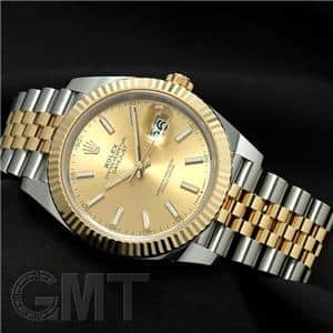 新品)ROLEX ロレックス デイトジャスト 41 126333 シャンパン