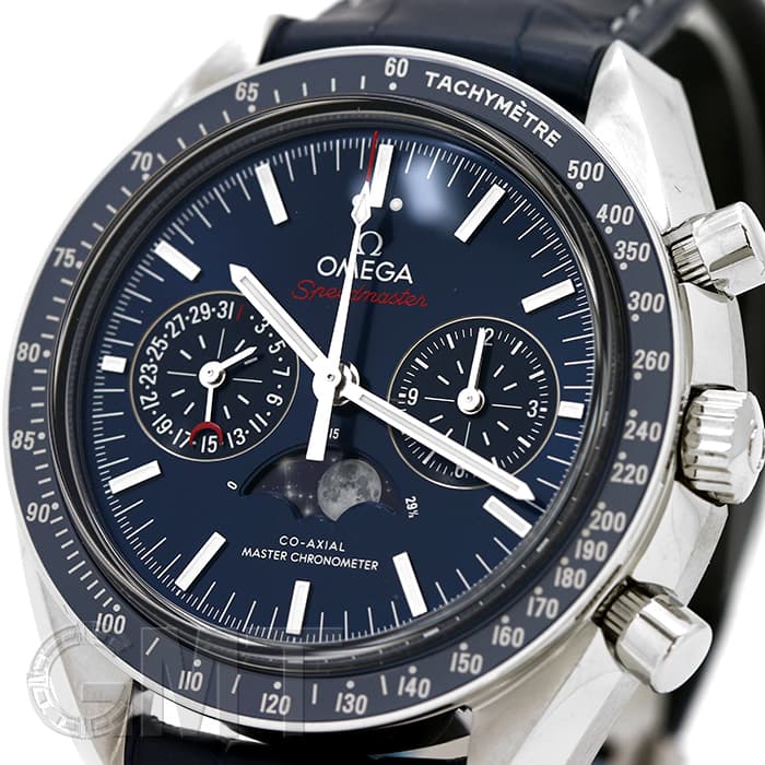 新品)OMEGA オメガ スピードマスター ムーンフェイズ コーアクシャル