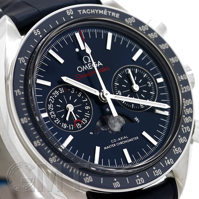新品)OMEGA オメガ スピードマスター ムーンフェイズ コーアクシャル
