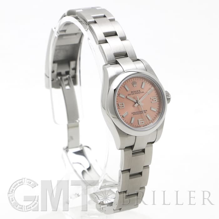 ROLEX ロレックス/オイスター パーペチュアル/ステンレススチール/176200/54R*****/Aランク/91【中古】 176200 ピンク ROLEX（ロレックス）オイスターパーペチュアル 中古