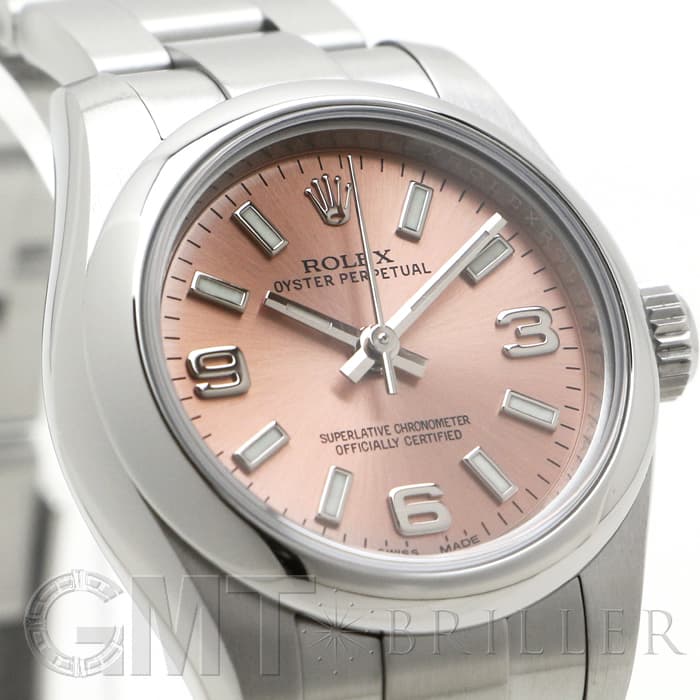 ロレックス ROLEX オイスターパーペチュアル ピンク　レディース　腕時計 ROLEX（ロレックス） オイスターパーペチュアル 腕時計 76080 K番