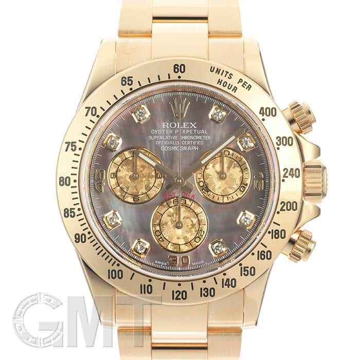 中古)ROLEX ロレックス デイトナ 116528NG ブラックMOP（商品ID