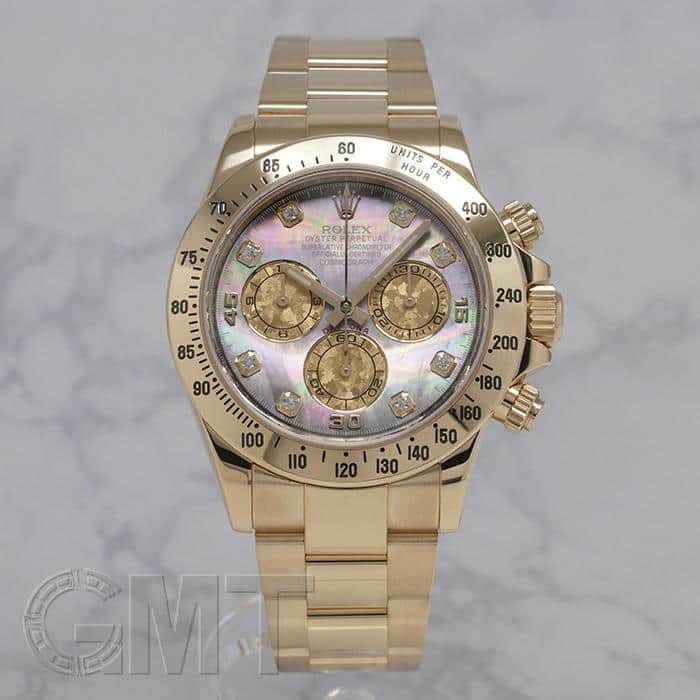 中古)ROLEX ロレックス デイトナ 116528NG ブラックMOP（商品ID