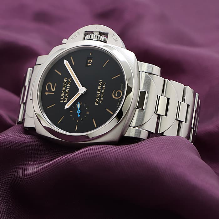 PANERAI パネライの”ルミノール マリーナ 3デイズ PAM00351 チタン 自動巻”メンズ腕時計 A#85892 パネライルミノール マリーナ 1950 3デイズPAM01359 ｜ GLINT ｜ 高級