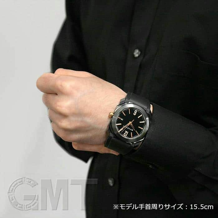 中古)BVLGARI ブルガリ オクト オリジナーレ ウルトラネロ BGO41BBSVD