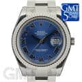 ROLEX ロレックス デイトジャスト II 116334 ブルー ローマ