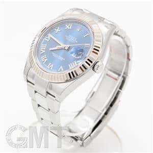 ROLEX ロレックス デイトジャスト II 116334 ブルー ローマ メイン