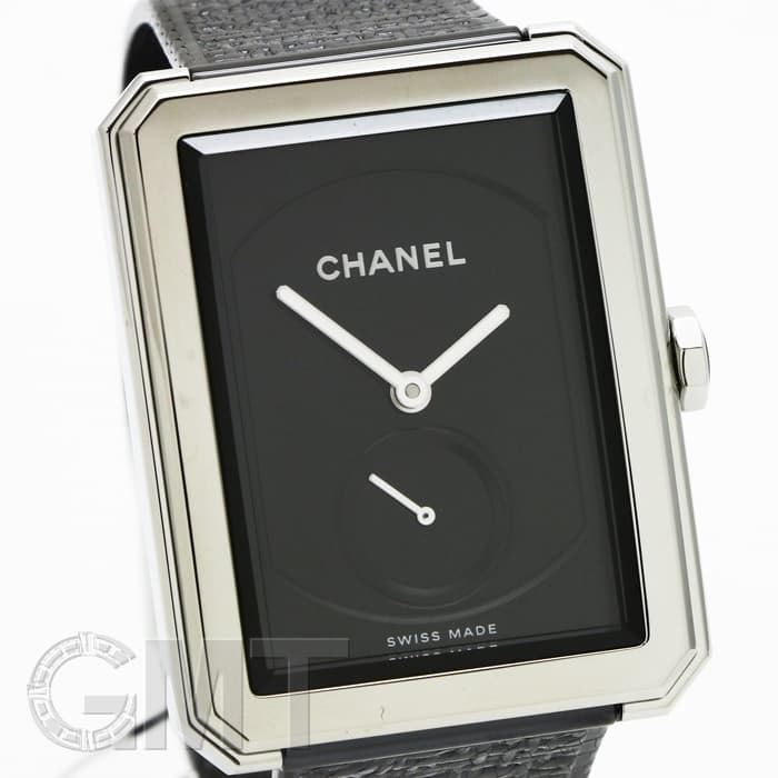 新品)CHANEL シャネル ボーイフレンド ツイード ブラックコーティング