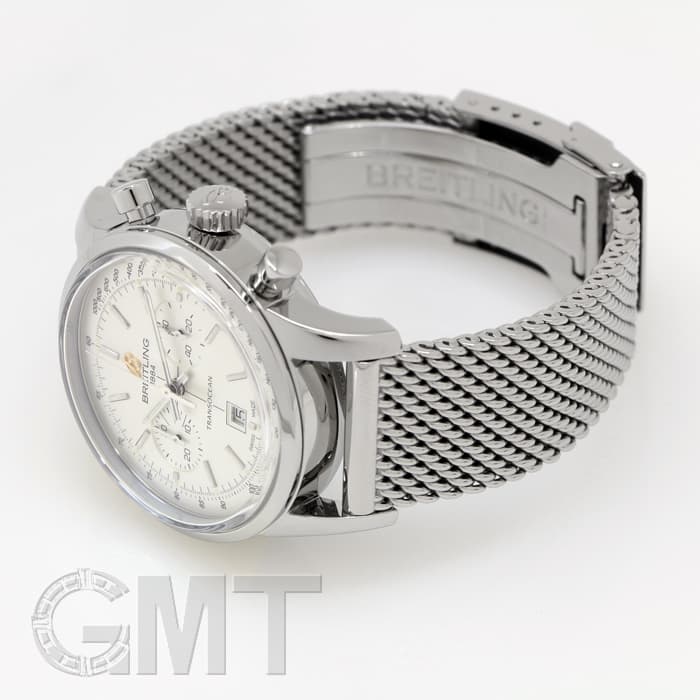 中古)BREITLING ブライトリング トランス オーシャン シルバー A41310