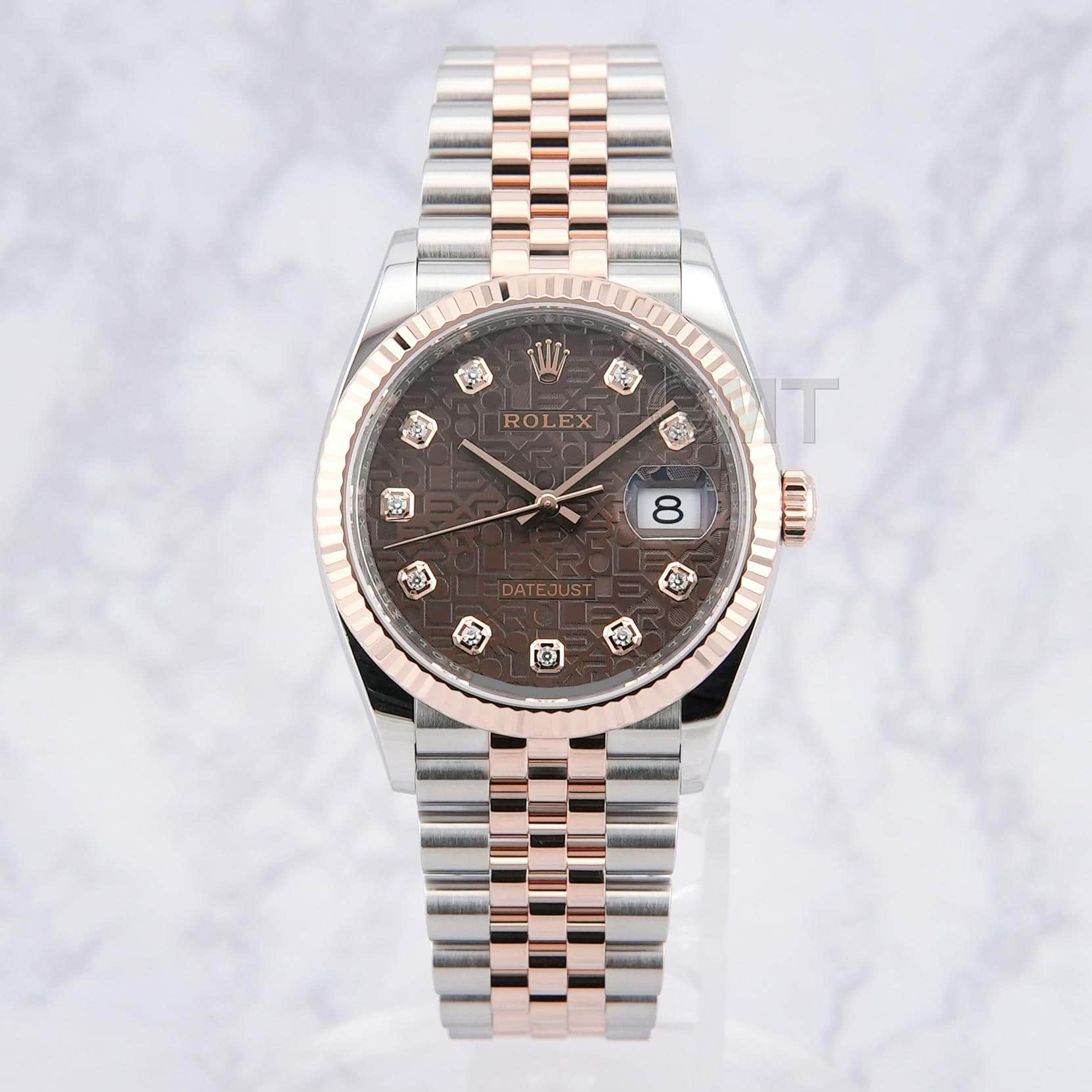中古)ROLEX ロレックス デイトジャスト 36 126231G チョコレート