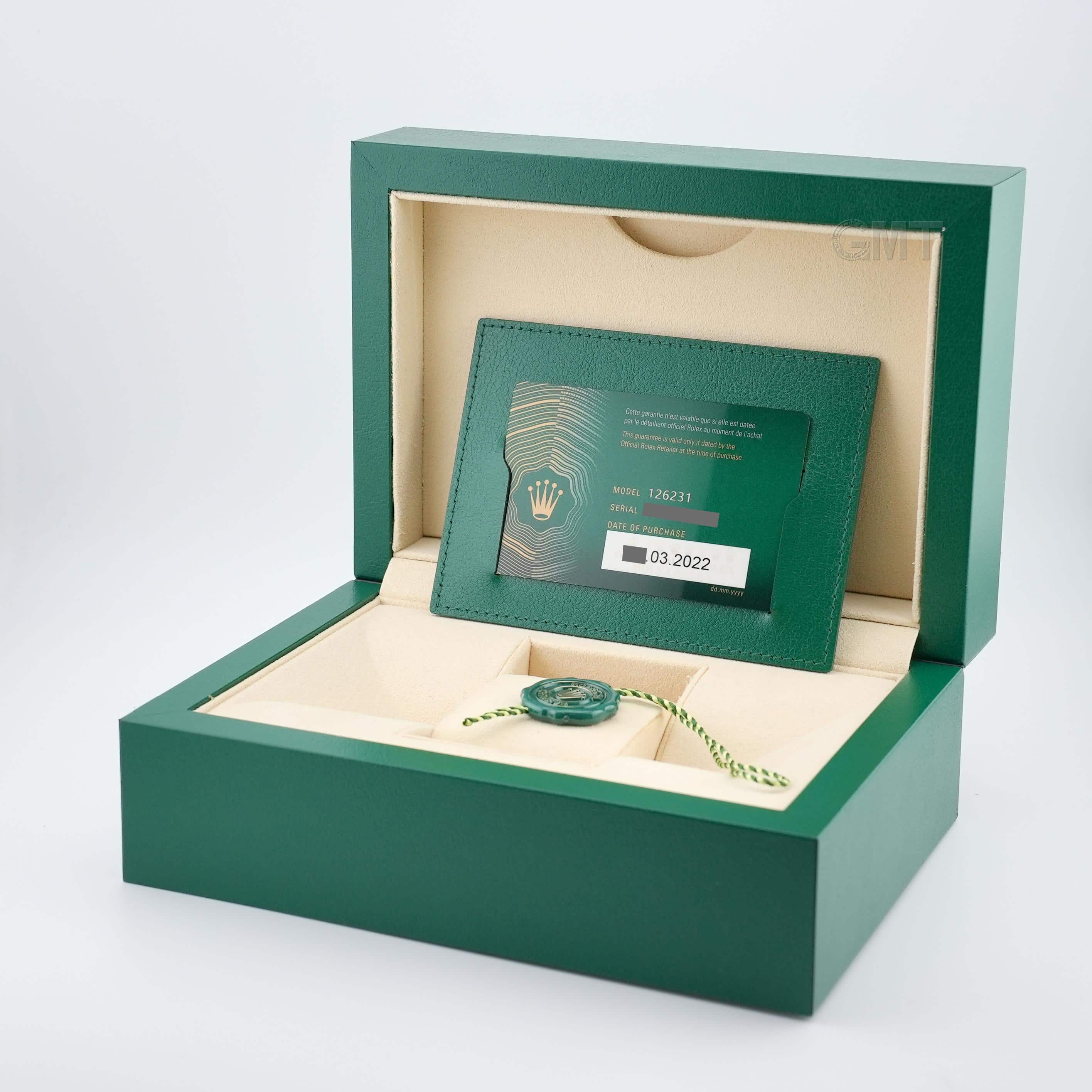 中古)ROLEX ロレックス デイトジャスト 36 126231G チョコレート