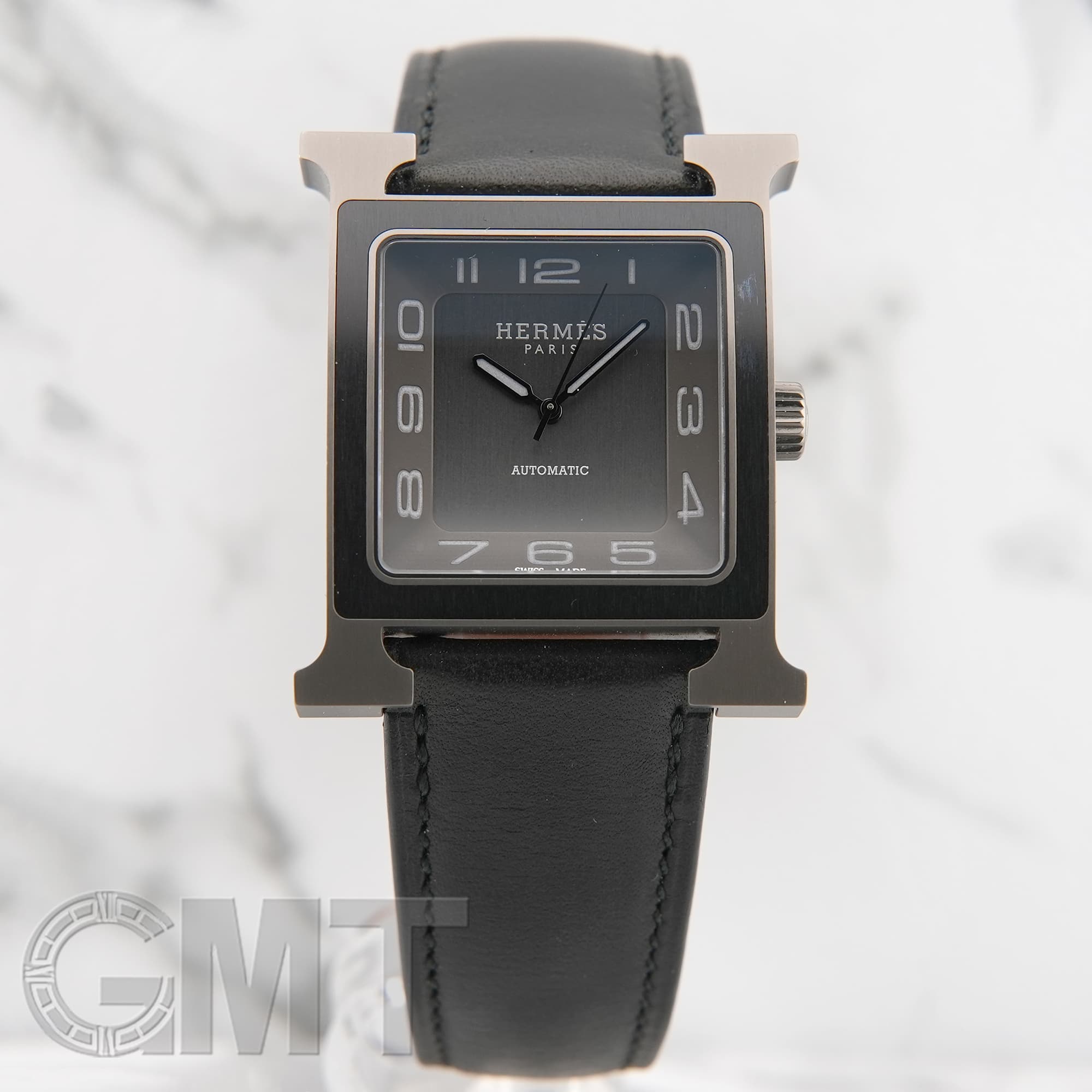 中古)HERMES エルメス Hウォッチ HH5.841 チタン（商品ID