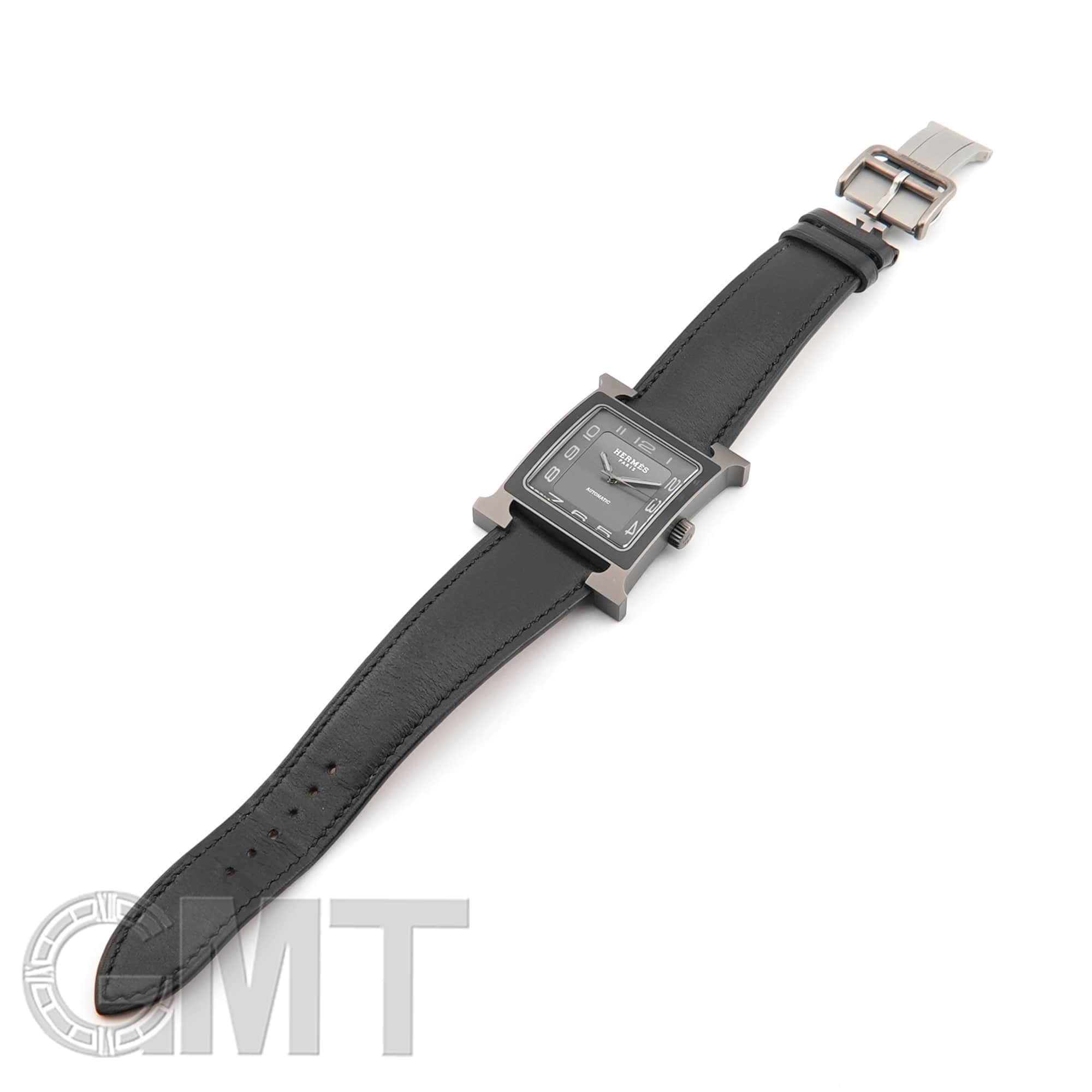 中古)HERMES エルメス Hウォッチ HH5.841 チタン（商品ID