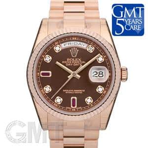 ROLEX ロレックス デイデイト 118235FA 2Bルビー 8Pダイヤ メイン