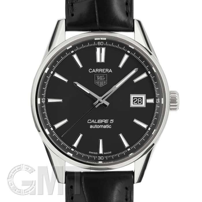 タグホイヤー カレラ キャリバー5 腕時計 時計 WAR211A-1 新品)TAG HEUER タグ・ホイヤー カレラ キャリバー5 ブラック WAR211A