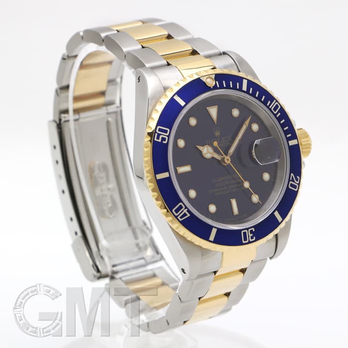 中古)ROLEX ロレックス サブマリーナー デイト 16613 ブルー