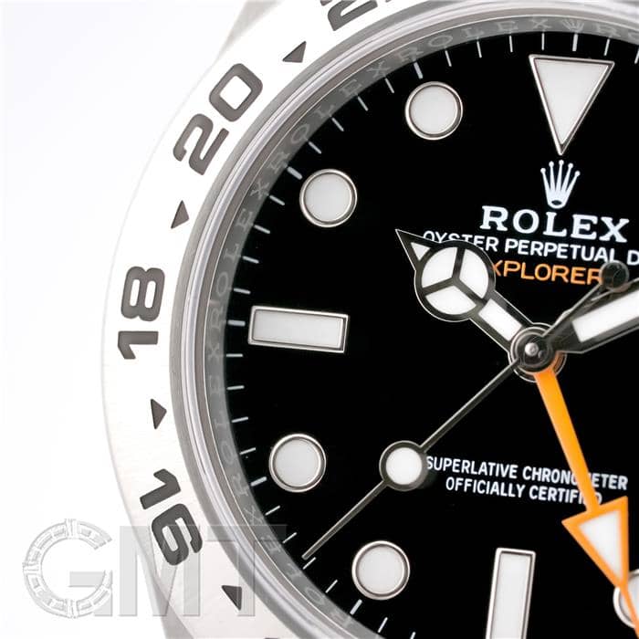 スマートフォン本体 N.marson 中古)ROLEX ロレックス エクスプローラー II 226570 ブラック