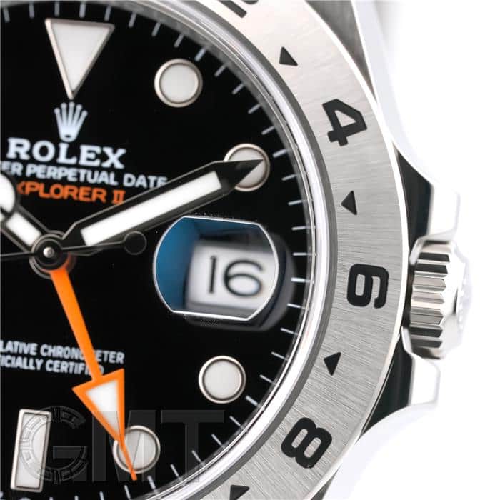 スマートフォン本体 N.marson 中古)ROLEX ロレックス エクスプローラー II 226570 ブラック