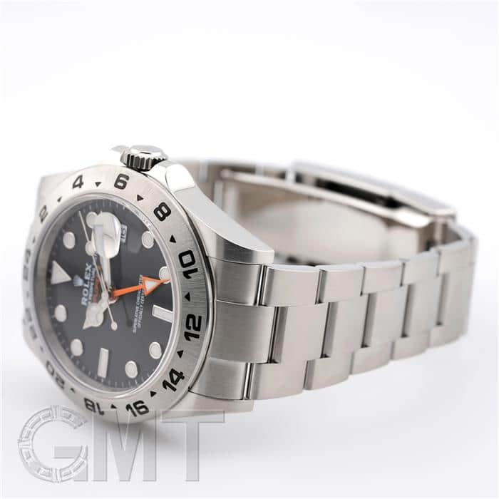 スマートフォン本体 N.marson 中古)ROLEX ロレックス エクスプローラー II 226570 ブラック
