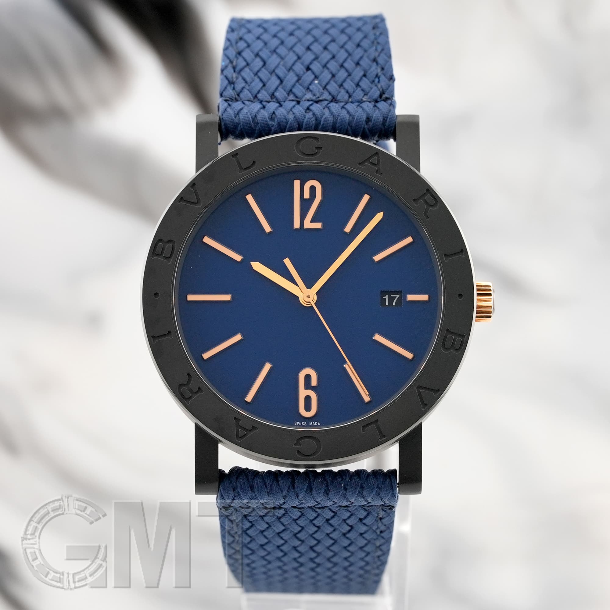 中古)BVLGARI ブルガリ ブルガリ・ブルガリ ソロテンポ BB41C3BSVD/MB