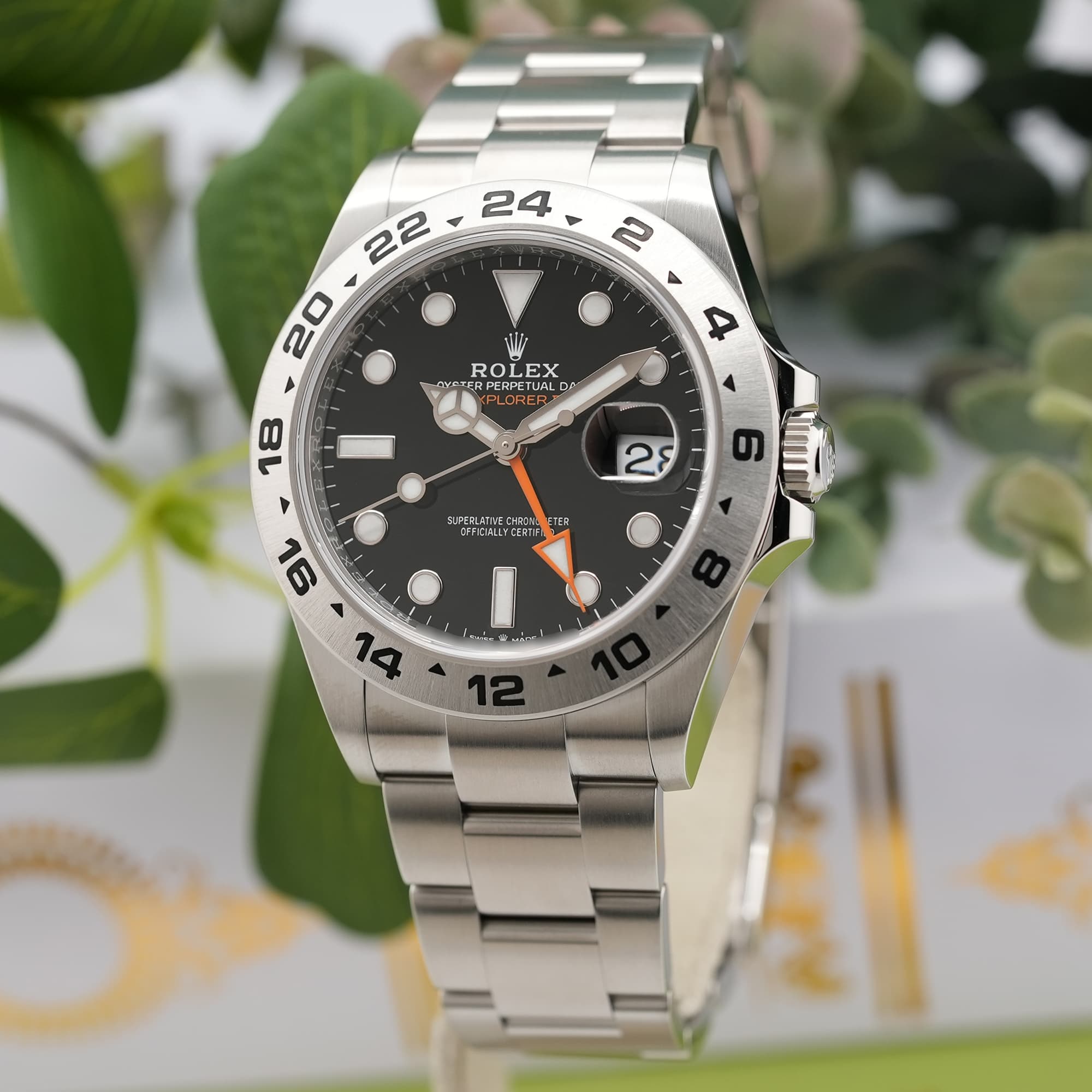 中古)ROLEX ロレックス エクスプローラー II 226570 ブラック（商品ID