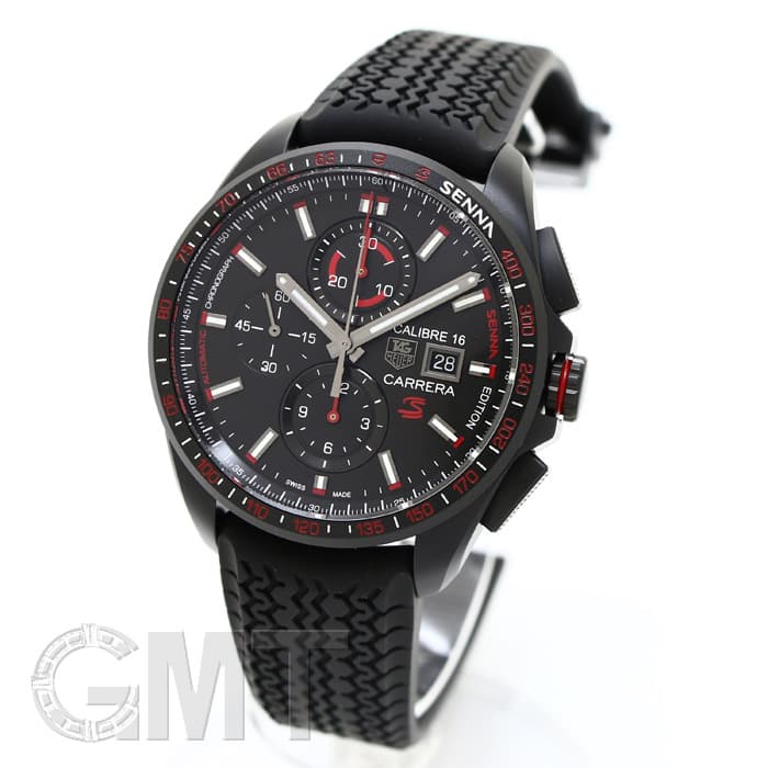 新品)TAG HEUER タグ・ホイヤー カレラ Cal.16 クロノグラフ セナ限定