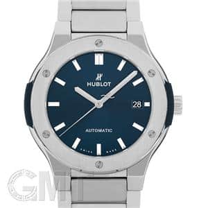 HUBLOT ウブロ クラシック フュージョン チタニウム ブルー ブレスレット 45mm 510.NX.7170.NX メイン