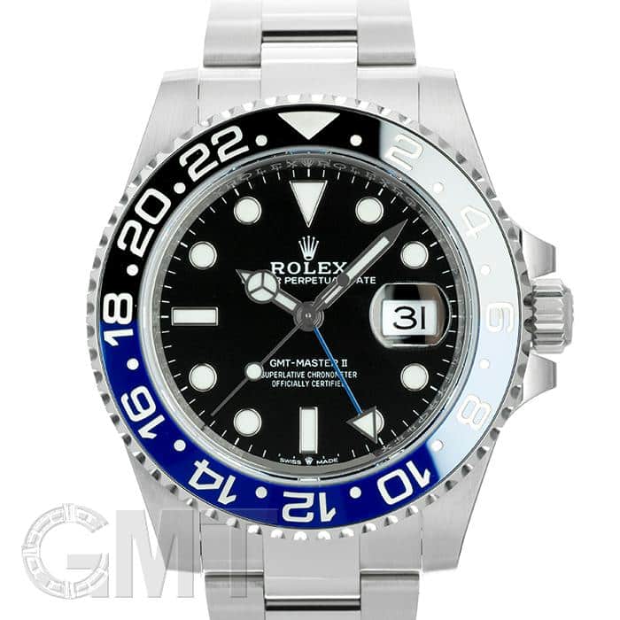 中古)ROLEX ロレックス GMTマスター II 126710BLNR ブルーブラック